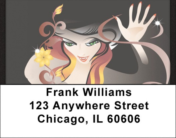 Seductive Vampire Address Labels | LBQBI-01