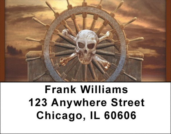 Skulls And Bones Address Labels | LBQBI-11