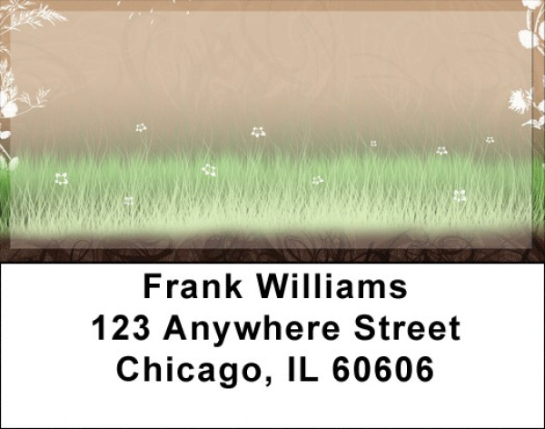 Watching Grass Grow Address Labels | LBQBI-20