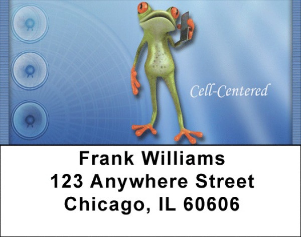Cell Centered Address Labels | LBQBI-51