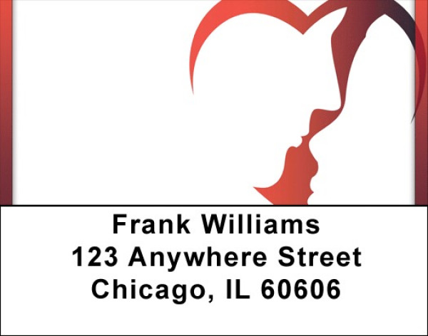 Tenderness Silhouette Address Labels | LBQBI-79
