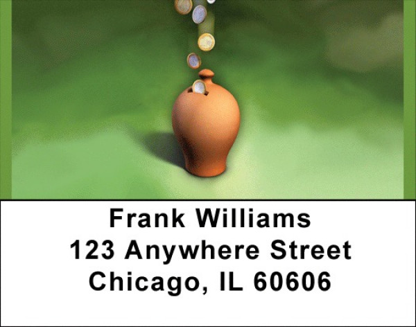 Breaking The Bank Address Labels | LBQBI-84