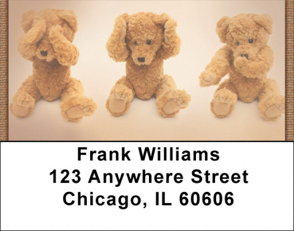 Cuddle Up To Good Advice Address Labels | LBQBJ-05