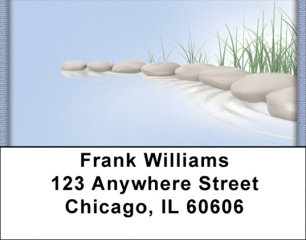 Embrace The Calm Address Labels | LBQBJ-06