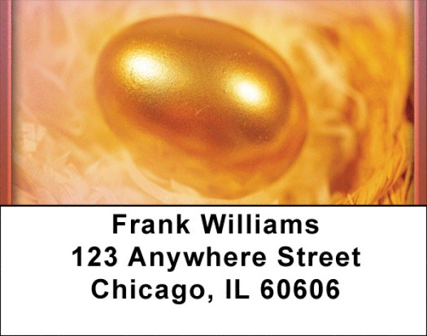 The Golden Egg Address Labels | LBQBJ-16