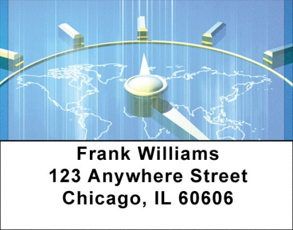 Time Travel Address Labels | LBQBJ-24