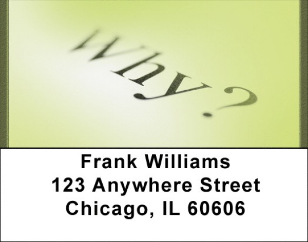 Why Address Labels | LBQBJ-28
