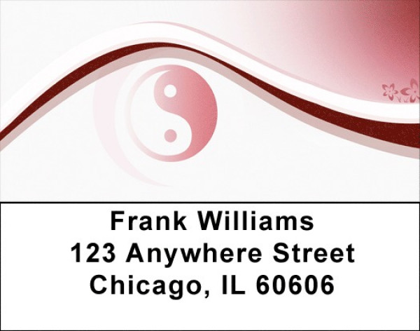 Yin And Yang Address Labels | LBQBJ-29