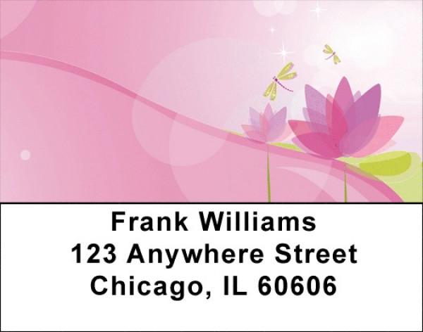 Poise, Purity, Enlightenment Address Labels | LBQBJ-30
