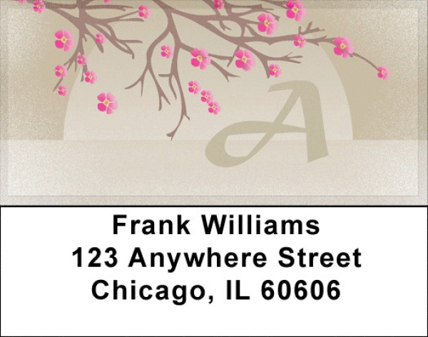 Cherry Blossom Serenity - A Address Labels | LBQBJ-59
