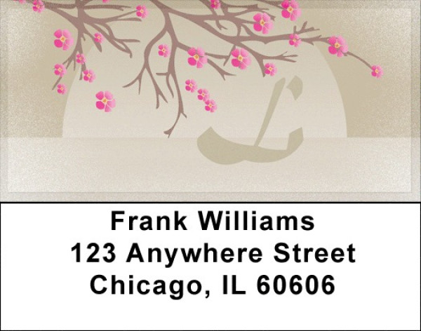 Cherry Blossom Serenity - L Address Labels | LBQBJ-70