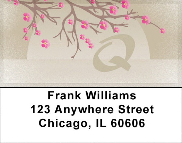 Cherry Blossom Serenity - Q Address Labels | LBQBJ-75