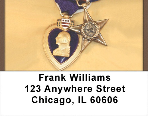 Medals Of Honor Address Labels | LBQBM-23