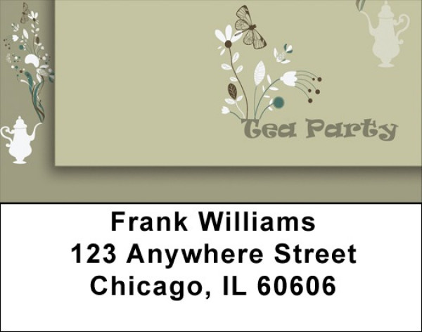 Tea Party Address Labels | LBQBM-32