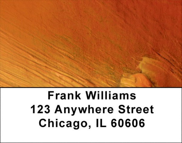 Paint It Hot Address Labels | LBQBM-41