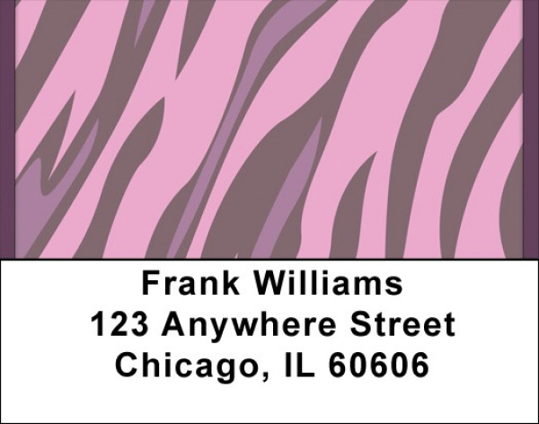 Girly Safari Prints Address Labels | LBQBM-52
