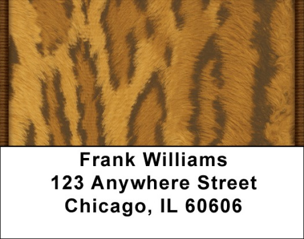 Leopard Skin Prints Address Labels | LBQBM-53
