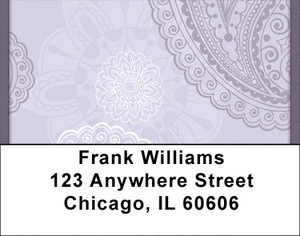 Paisley Prints Address Labels | LBQBN-64