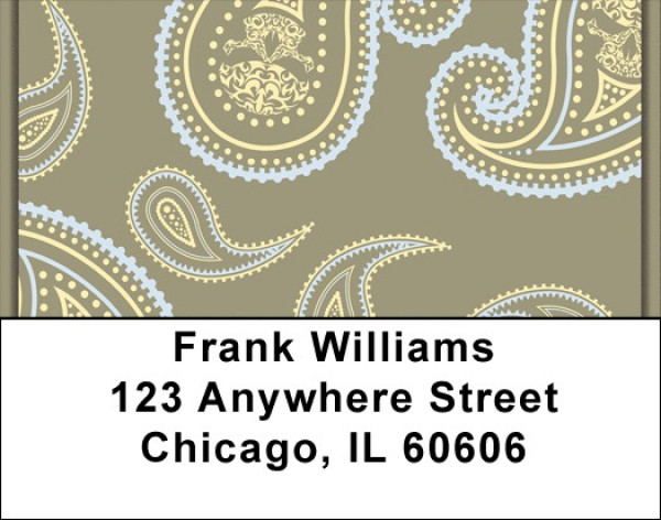 Paisley Plus Address Labels | LBQBN-65