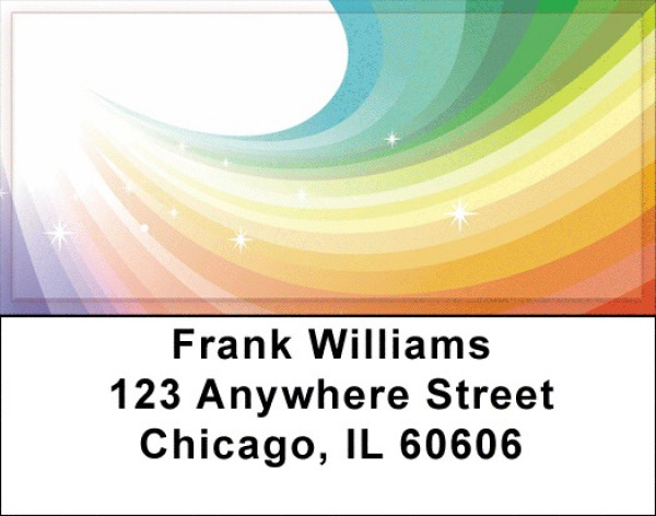 Welcome Rainbows Address Labels | LBQBN-86