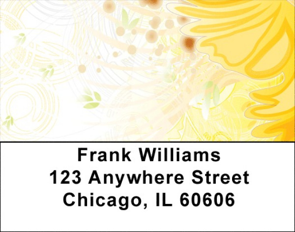 Retro Mellowed Address Labels | LBQBN-87