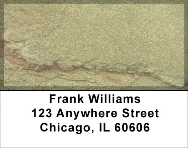Rough And Polished Address Labels | LBQBO-05
