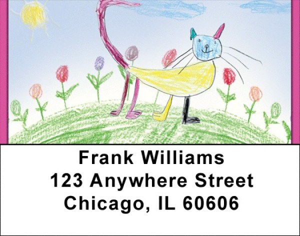 A Child's Masterpiece Address Labels | LBQBO-34