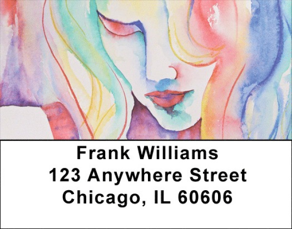 Rainbow Of Reflections Address Labels | LBQBO-68