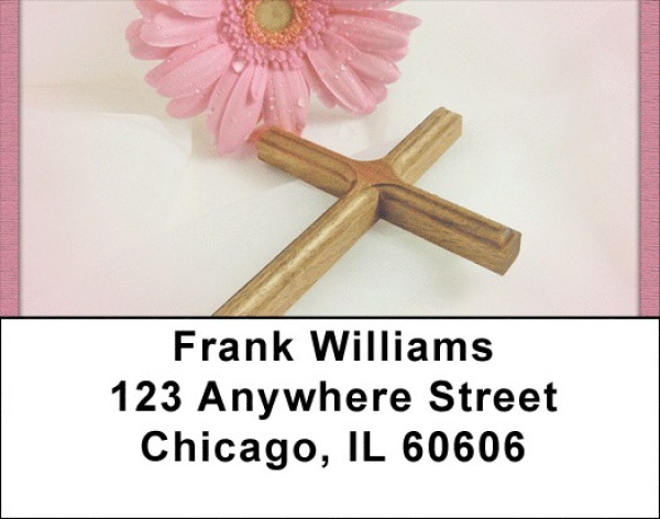 Christian Crosses Address Labels | LBQBO-79