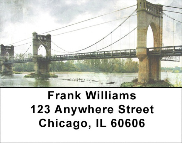 Bridge And Boat Address Labels | LBQBP-10