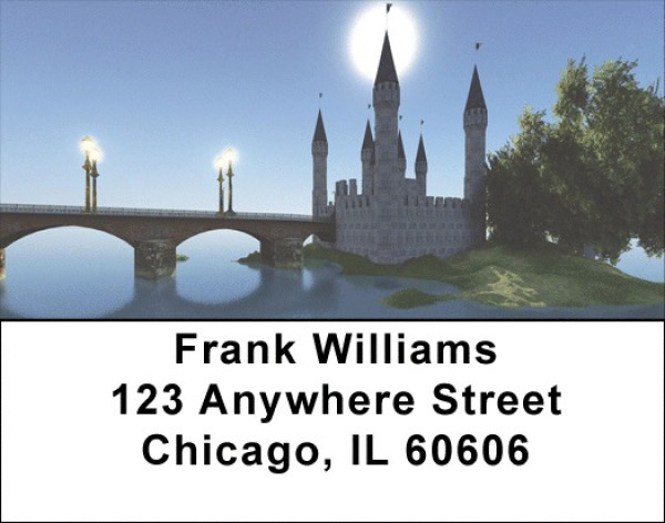 Magical Castles Address Labels | LBQBP-12