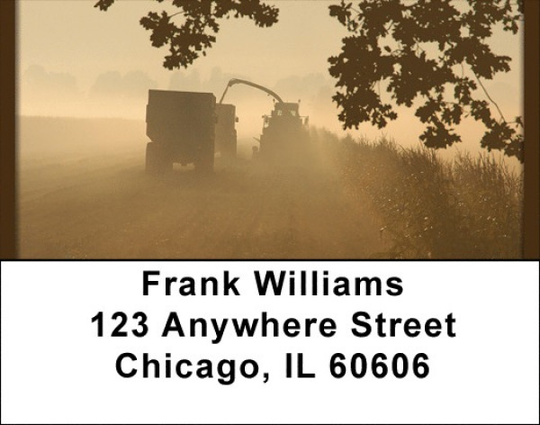 Dusty Harvest Address Labels | LBQBP-21
