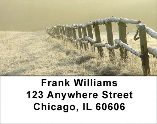 Fence Me In Address Labels | LBQBP-29