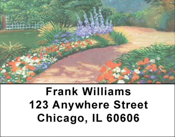 Manicured Gardens Address Labels | LBQBP-31