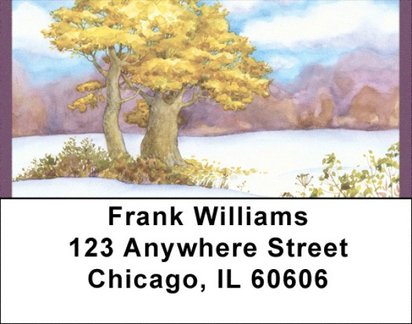 First Snow Address Labels | LBQBP-36
