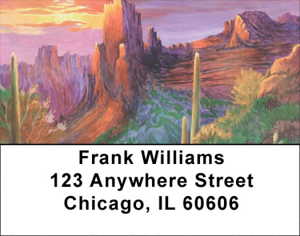 Landscape Paintings Address Labels | LBQBP-66