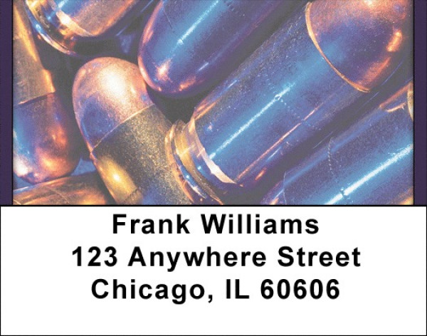 Bite The Bullet Address Labels | LBQBQ-37