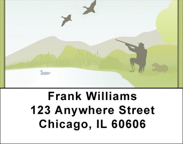 Hunters Paradise Address Labels | LBQBQ-38
