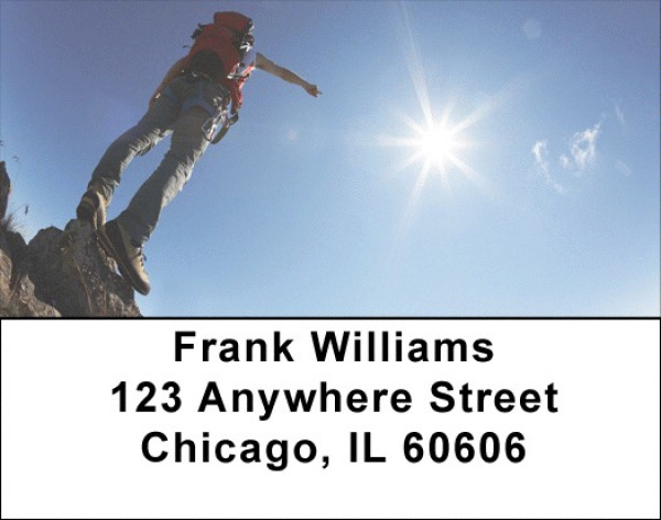 Mountain Climbing Address Labels | LBQBQ-40