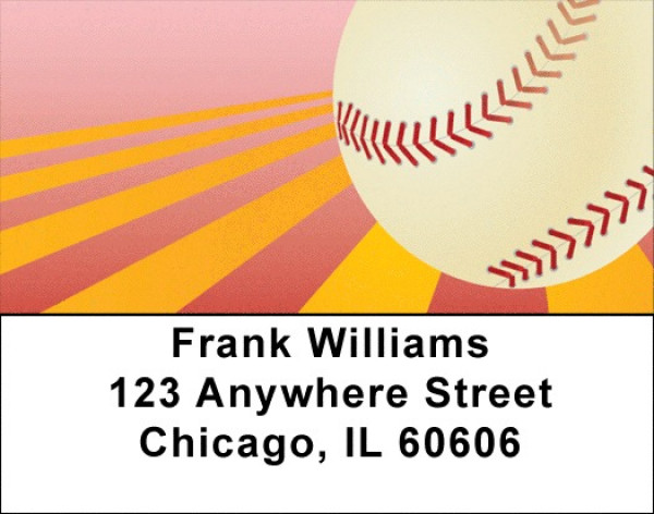 Team Sports Address Labels | LBQBQ-53