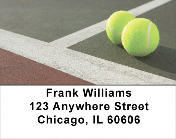 On The Court Address Labels | LBQBQ-54