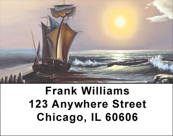 Destination At Dawn Address Labels | LBQBQ-64