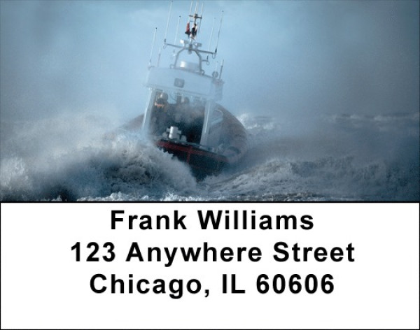 US Coast Guard Address Labels | LBQBQ-70