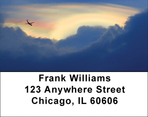 Commercial Airlines Address Labels | LBQBQ-74