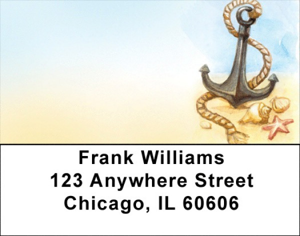 Anchors Aweigh Address Labels | LBQBQ-97