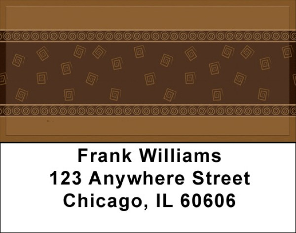 Celebrate African Style Address Labels | LBQBR-05