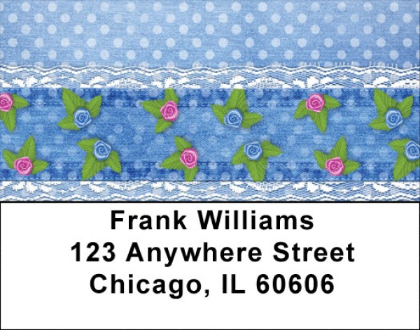 Country Chic  Address Labels | LBQBR-08