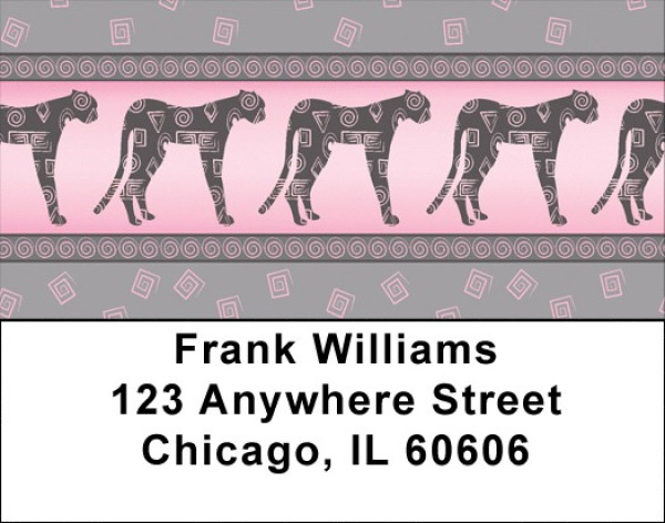 Glowing Safari Address Labels | LBQBR-15