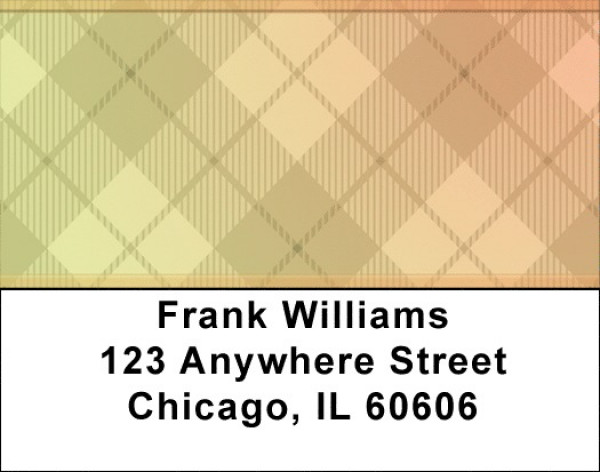 Plaid Pleaser Address Labels | LBQBR-25