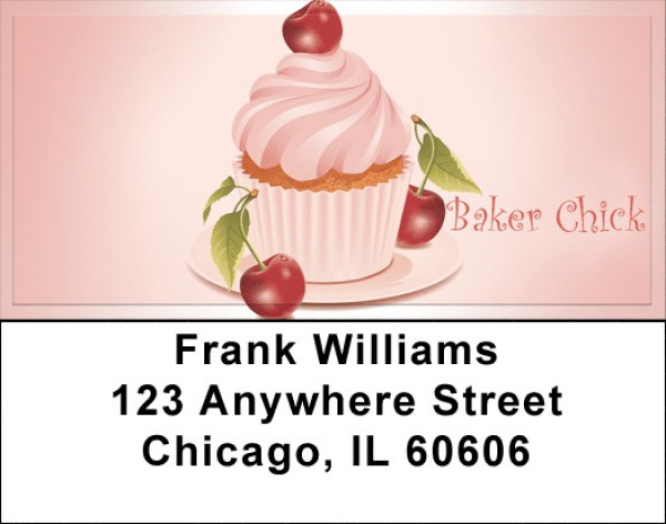Baker Chick Address Labels | LBQBR-46